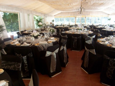 Decoração Preto Com Prateado